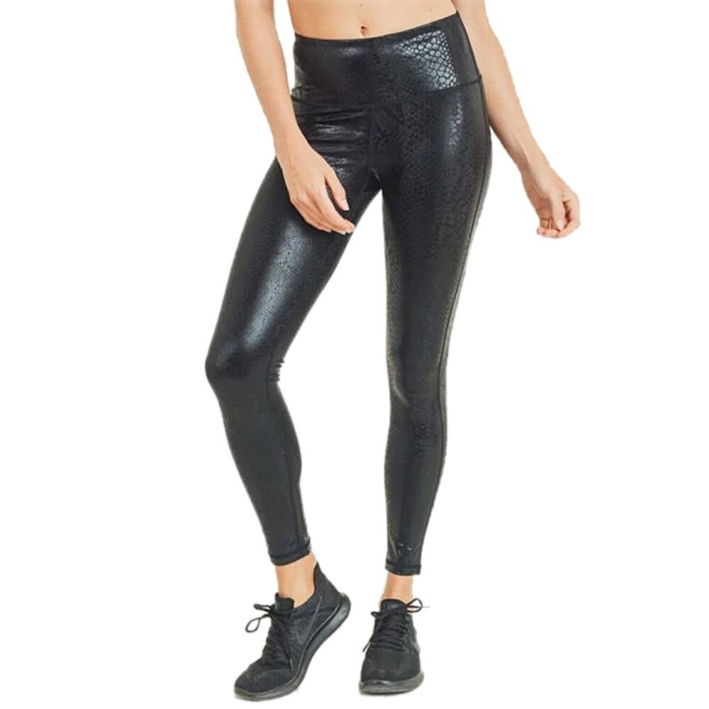 Mono B Snake Print Leggings APH2896